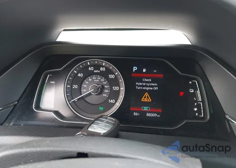 2020 Hyundai Ioniq Hybrid Blue z USA, uszkodzony, nr VIN KMHC65LC8LU239139